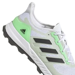 Adidas Adipower Hockey 2.1 Hockey Shoes - White (2023/24) -Hockey Store adidas adipower hockey 21 hockey shoes white 2022 23 8