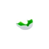 Grays Gilbert X Gel Plus Mouthguard - White/Green (2023/24)