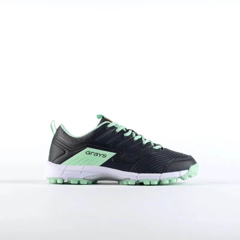 Grays Flash 3.0 Hockey Shoes - Charcoal/Mint (2023/24) 3 Grays Flash 3.0 Hockey Shoes - Charcoal/Mint (2023/24) - Image 3