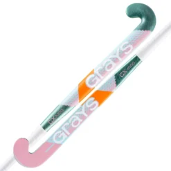 Grays GX2000 Dynabow Junior Hockey Stick - Mint/Coral (2023/24)