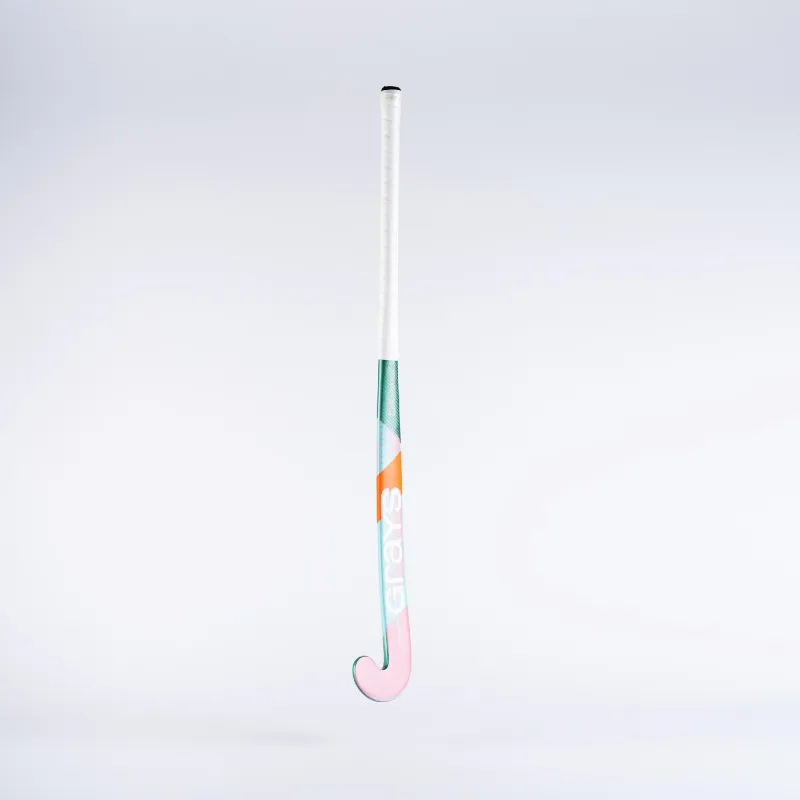 Grays GX2000 Dynabow Junior Hockey Stick - Mint/Coral (2023/24) 5 Grays GX2000 Dynabow Junior Hockey Stick - Mint/Coral (2023/24) - Image 5