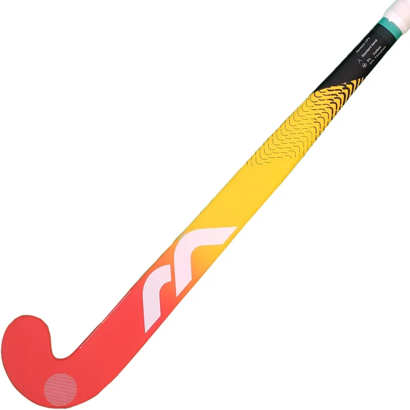 Mercian Genesis CF5 Pro Hockey Stick - Red/Yellow (2023/24) 2 Mercian Genesis CF5 Pro Hockey Stick - Red/Yellow (2023/24) - Image 2
