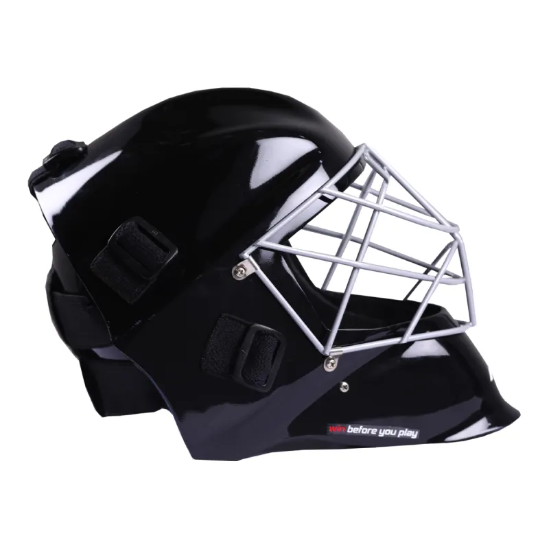 Mercian Genesis Senior Goalie Helmet - Black (2022/23) 2 Mercian Genesis Senior Goalie Helmet - Black (2022/23) - Image 2