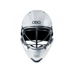 OBO ABS Helmet With Throat Guard - White -Hockey Store obo abs helmet with throat guard white 2