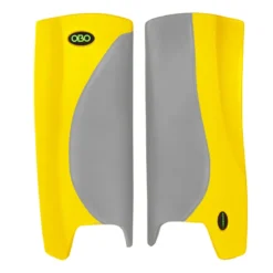 OBO Robo Hi-Rebound Legguards - Grey/Yellow