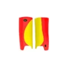 OBO Robo Hi-Rebound Legguards - Yellow/Red