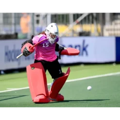 OBO Robo Hi-Rebound PLUS Legguards - Red -Hockey Store obo robo hi rebound plus legguards red 4