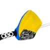 OBO Robo Hi-Rebound Right Hand Protector - Yellow/Blue