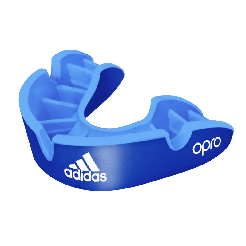 Opro Adidas Mouthguard Silver - Blue 1 Opro Adidas Mouthguard Silver - Blue