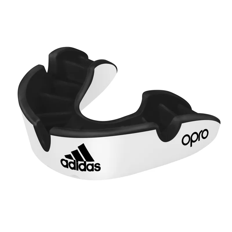 Opro Adidas Mouthguard Silver - White 1 Opro Adidas Mouthguard Silver - White