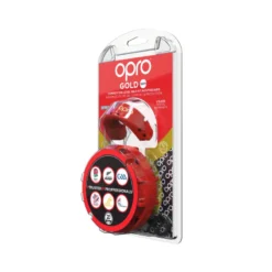 OPRO Self-Fit GEN4 Junior Gold Mouthguard - Red/Pearl 6 OPRO Self-Fit GEN4 Junior Gold Mouthguard - Red/Pearl -Hockey Store opro self fit gen4 junior gold mouthguard red pearl 2