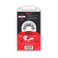 OPRO Self-Fit GEN4 Junior Gold Mouthguard - Red/Pearl 7 OPRO Self-Fit GEN4 Junior Gold Mouthguard - Red/Pearl -Hockey Store opro self fit gen4 junior gold mouthguard red pearl 3